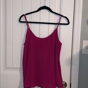 Purple tank top